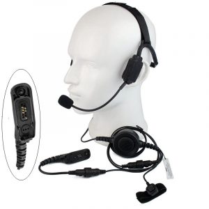 Headset Boom Mic For Motorola APX6000 DP4601 XiR P8268 8260 DP3401 Military Bone Conduction Tactical Earpiece Mic