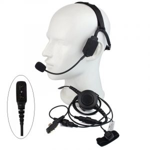 HYT Military Bone Conduction Tactical Headset Boom Microphone For HYT Hytera PD700 PD780 PD708 PD580 PD788 PD702