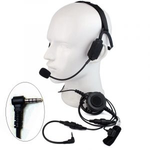 Tactical Headset Microphone Vertex Yaesu VX-3R VX-5R FT-50 FT-60R VX-110 Radio