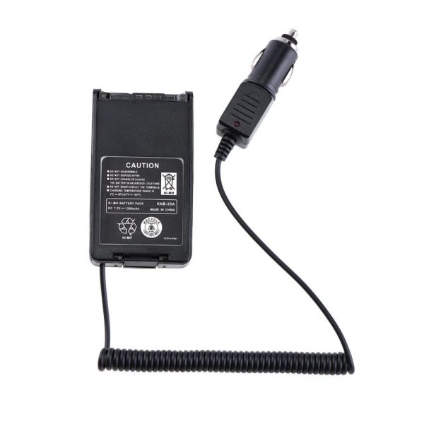 KNB-25 Car Charger Battery Eliminator Adapter For Kenwood TK2160 TK3160 TK3170 TK3173 TK2140 Walkie Talkie