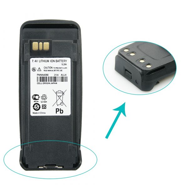 Replacement Batteries Motorola Radios PMNN4066 Battery for Motorola MTR3000, XPR6350 MTR2000 XPR6580 XPR6500 - Image 5