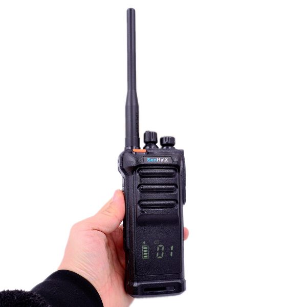 Senhaix GT10 Multi Channels VHF UHF 400~520Mhz Long Range Waterproof Hide-screen Portable Transceiver - Image 5