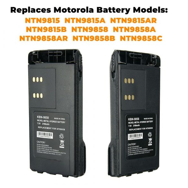 10PC NEW Rechargeable Battery for Motorola XTS2500 XTS1500 XTS2250 XTS3000 PR1500 MT1500 Radios - Image 2