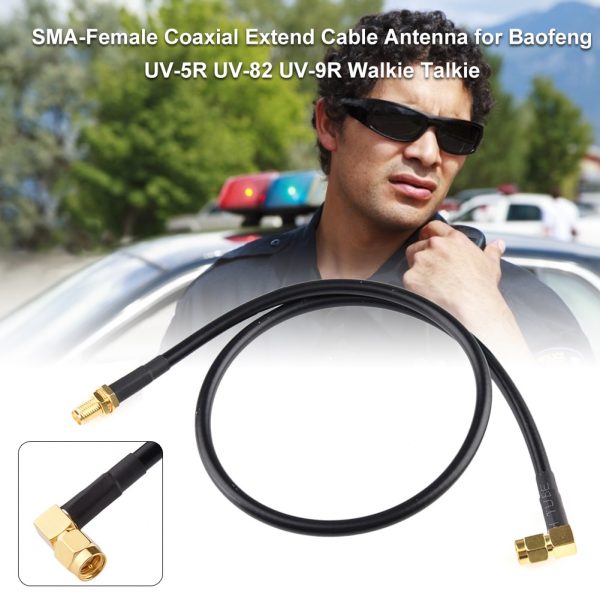 AR-152 AR-148 Radio SMA Male To Female Coaxial Extend Cable Antenna For Baofeng UV5R UV82 UV-9R Extension Cord