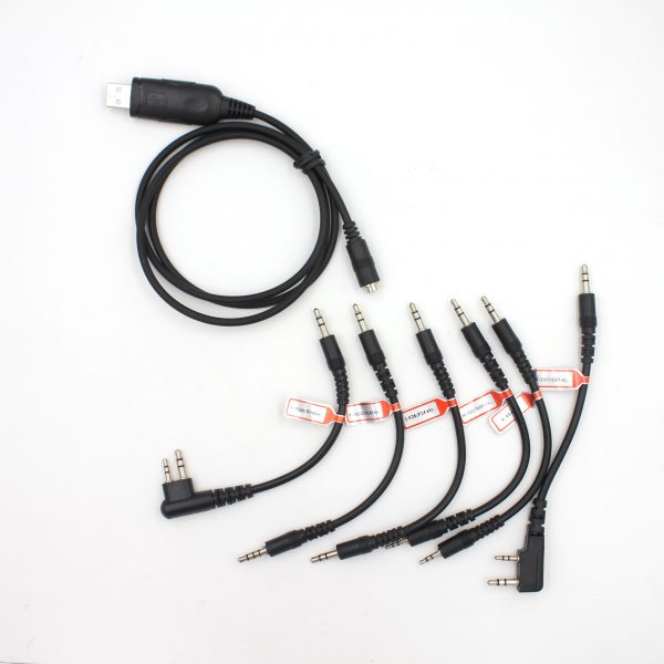 Kenwood Motorola ICOM Yaesu Baofeng etc Universal Walkie Talkie 6 IN 1 Programming Cable - Image 4