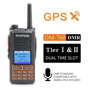 BaoFeng DM-760 With GPS function Dual Band DMR Digital Radio