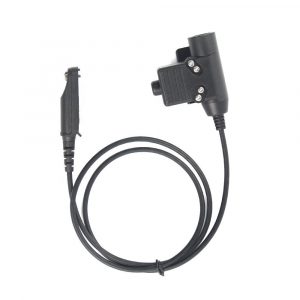 for Baofeng UV9R UV-9R Plus UV-XR BF-A58 etc Earphone U94 PTT Adapter Hunting Military Airsoft