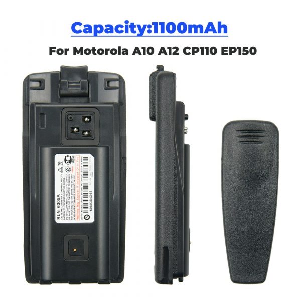 Replacement PMNN4434A Battery Walkie Talkie RLN6351A Batteries For Motorola A10 A12 CP110 EP150 Radios - Image 3