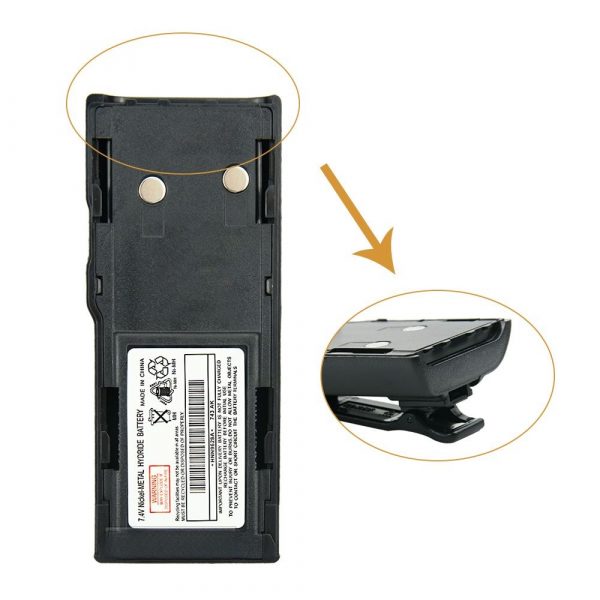 Motorola GP300 Battery Replacement HNN9628A Batteries for Motorola P080 MTX638 LCS2000 GTX900 GP88S GP88 MTX638 PRO3  - Image 4