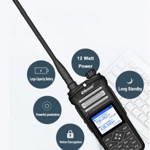Hongxun HX-980 High Power 12W Self-driving Tour Outdoor Dual Band Handheld Civil Intercom