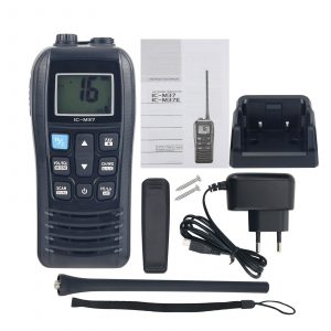 ICOM IC-M37 6W 5KM VHF Handheld Marine Transceiver ICOM M37 Ship Boats VHF Radio