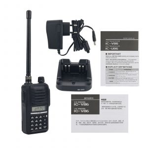 ICOM IC-U86 UHF Marine Transceiver ICOM IC-V86 VHF Ship Boats ICOM U86 Walkie Talkie