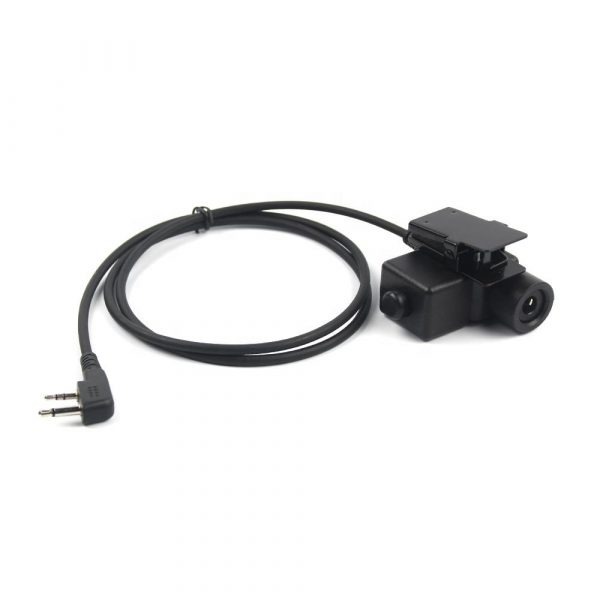 Walkie talkie Tactical Headset Adapter U94 PTT for Icom V8 V80 V82 Two Way Radios - Image 2