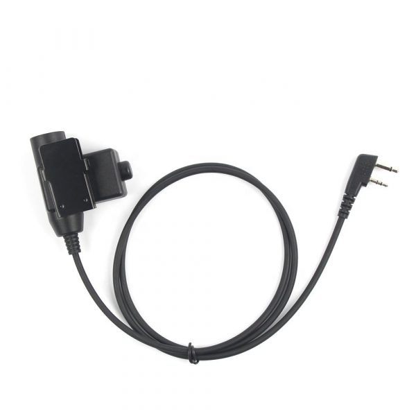 Walkie talkie Tactical Headset Adapter U94 PTT for Icom V8 V80 V82 Two Way Radios