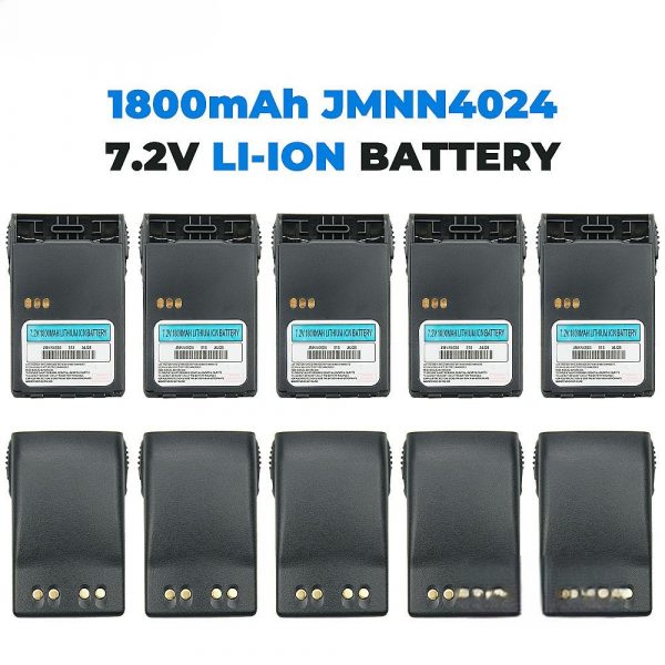 JMNN4023 Spare Battery JMNN4024 Batteries Replacement for Motorola GP328 Plus GP338 Plus GP344 GP628 Plus etc Radios