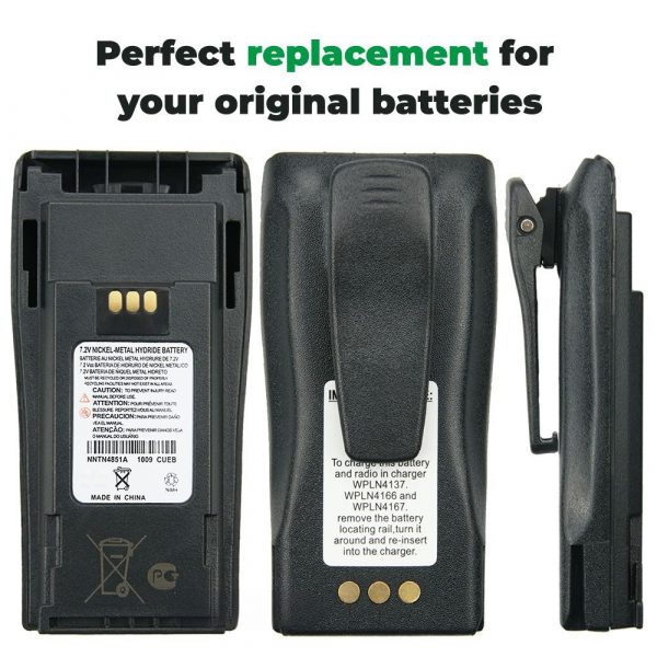 Free Shipping Replace NNTN4851A Battery for Motorola CP150 CP140 CP160 CP180 CP250 GP3688 GP3188 Replacement NNTN4496 Battery - Image 4