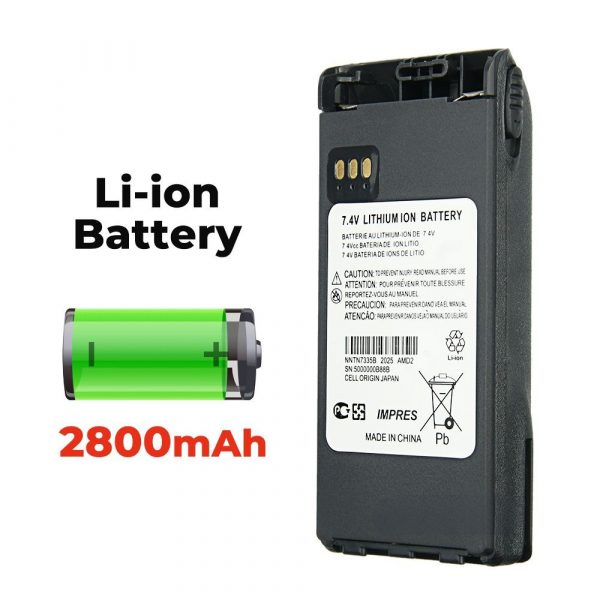 NNTN7335B IMPRES Battery for Motorola XTS1500 XTS2500 PR1500 MT1500 Replacement Battery - Image 5