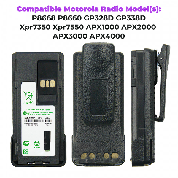 Discounted 2PCS NNTN8129AR Battery for Motorola XIR P8668 P8660 GP328D GP338D APX 1000 APX 2000 APX 3000 APX 4000 Radios