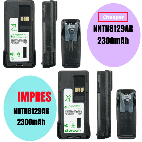 Discounted 2PCS NNTN8129AR Battery for Motorola XIR P8668 P8660 GP328D GP338D APX 1000 APX 2000 APX 3000 APX 4000 Radios - Image 3