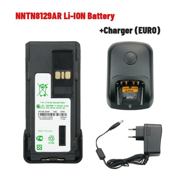 With EU US Charger NNTN8129AR Battery for Motorola XIR P8668 P8660 GP328D GP338D APX 1000 APX 2000 APX 3000 APX 4000 Radios - Image 4