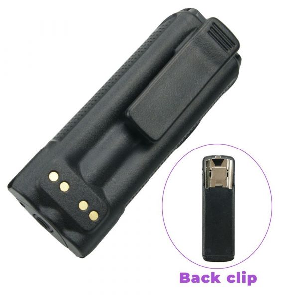 2 Pack1800mAh Ni-MH NTN8294AR Battery for MOTOROLA XTS3000 XTS3500 XTS4250 XTS5000 Two Way Radio Battery with Belt Clip - Image 5