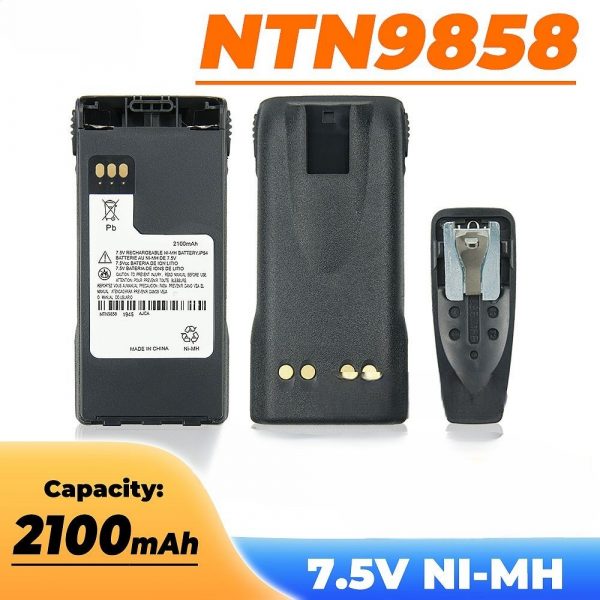 10PCS NTN981/A/AR/B Batteries NTN9858 A/AR/B/C Battery For Motorola XTS1500 XTS2500 PR1500 MT1500 Radios
