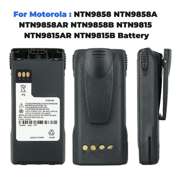 10PCS NTN981/A/AR/B Batteries NTN9858 A/AR/B/C Battery For Motorola XTS1500 XTS2500 PR1500 MT1500 Radios - Image 4