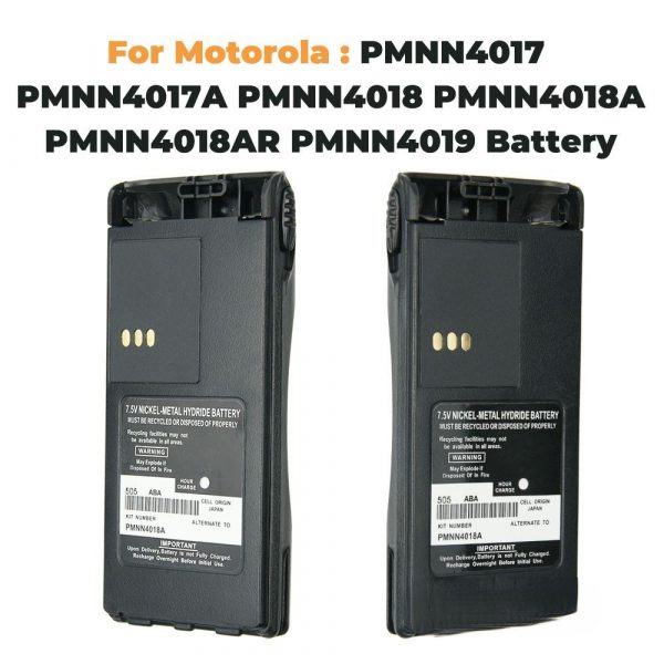 Walkie Talkie PMNN4018A Battery for Motorola CT150 CT250 CT450 CT450LS GP88S P040 P080 P308 PRO3150 - Image 4
