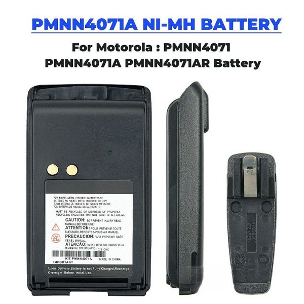 Wholesale Cheap Mag One Batteries PMNN4071A for Motorola A6 A8 BPR40 BPR40 - Image 2
