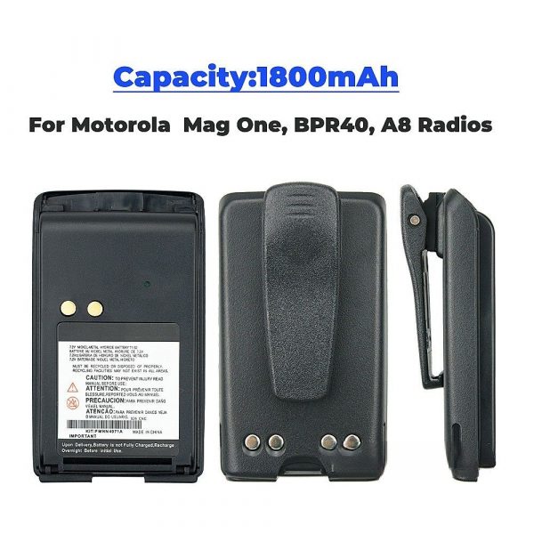 Wholesale Cheap Mag One Batteries PMNN4071A for Motorola A6 A8 BPR40 BPR40 - Image 3