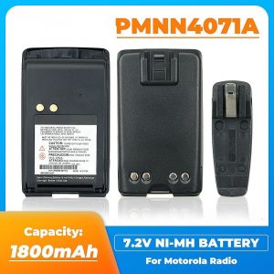 Batteries PMNN4071A 1800mAh NI-MH Replacement Battery for Motorola A6 A8 BPR40 Mag One BPR40 Walkie Talkie