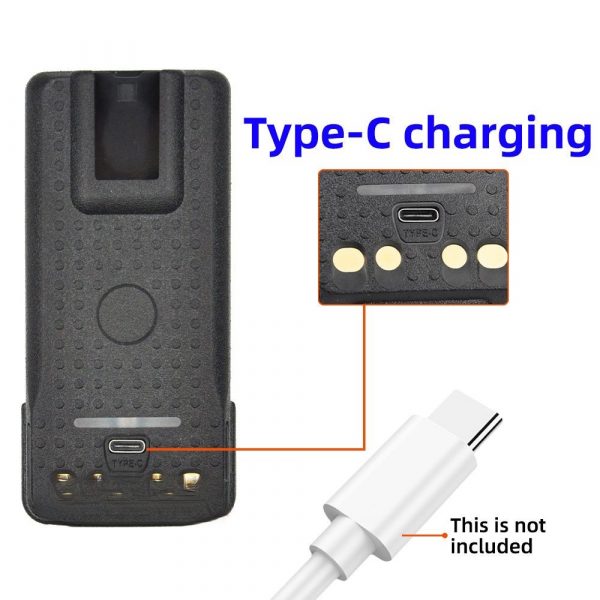 Motorola PMNN4409BR Rechargeable Battery Type-C PMNN4409 PMNN4424AR Spare Batterry - Image 4