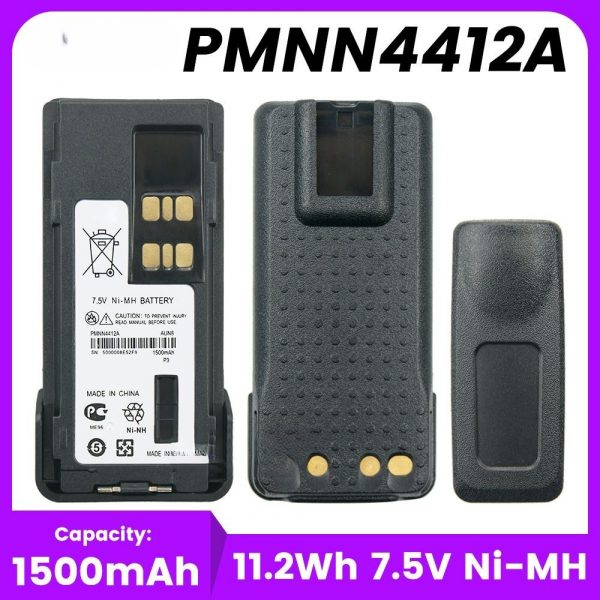 Replacement PMNN4412A Battery for Motorola XPR3300 XPR3500 XPR7550 DP4400 XiR P8608 P8660 Two Way Radios