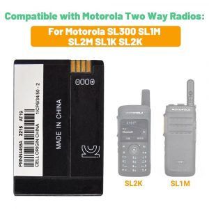 10PCS 2300mAh PMNN4468A Rechargeable Battery For Motorola Two way Radios