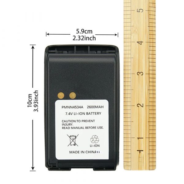 2PCS PMNN4534A Motorola Battery for Motorola Mag One BPR40 A8 A6 - Image 4