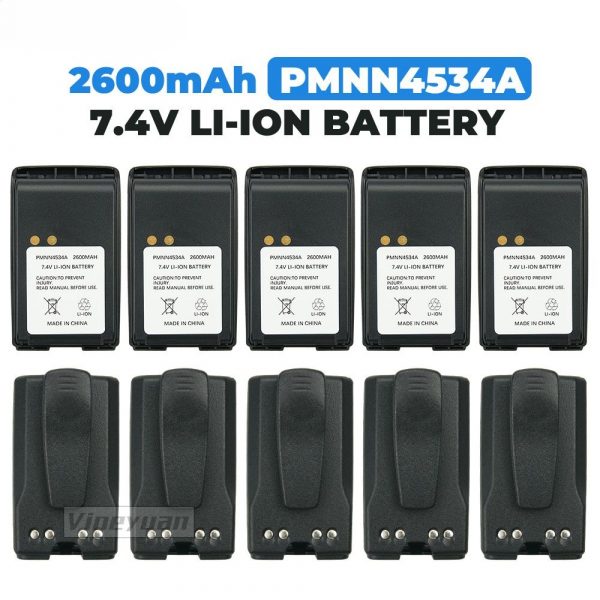 Cheap Wholesale 10PCS PMNN4534A Batteries for Motorola Mag One BPR40 A8 A6 Replace Battery - Image 3
