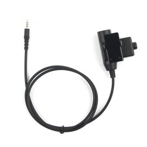 Headset Adapter U94 PTT 3.5mm Jack For Walkie Talkie iPhone Samsung HTC Cellphone