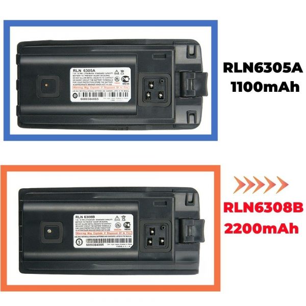 10PCS RLN6038B Battery with Belt Clip for Motorola A12 A10 A9 A10D A12D A9D CP110 EP150 Two Way Radios - Image 3