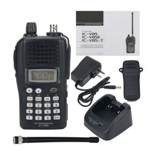 ICOM IC-V85 FM Transceiver Walkie Talkie ICOM V85 VHF Transceiver 8W 10KM Perfect For Maritime Ships