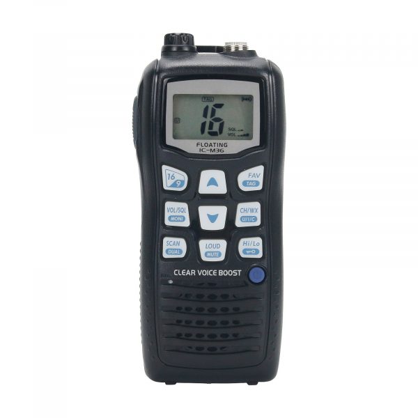 ICOM M36 Floating VHF Marine Radio 6W 10KM ICOM IC-M36 Portable Transceiver - Image 2