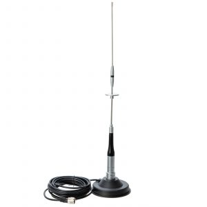 Free Shipping SG7000 Mobile Antenna with PL259 5M Coax Cable 12CM Magnetic Mount Base