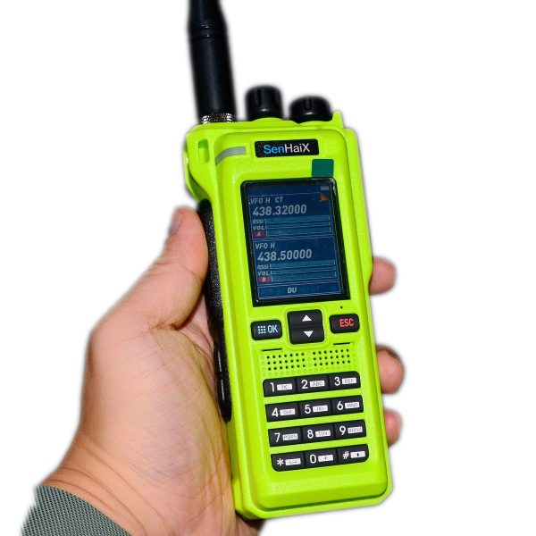 New Arrival Senhaix GT-12 Full Band Air Band UHF VHF PTT DTMF Portable Transceiver - Image 3