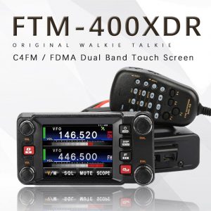 Latest Yaesu FTM-400XDR C4FM / FDMA Dual-Band Touch Screen Digital Car Radio Transceiver