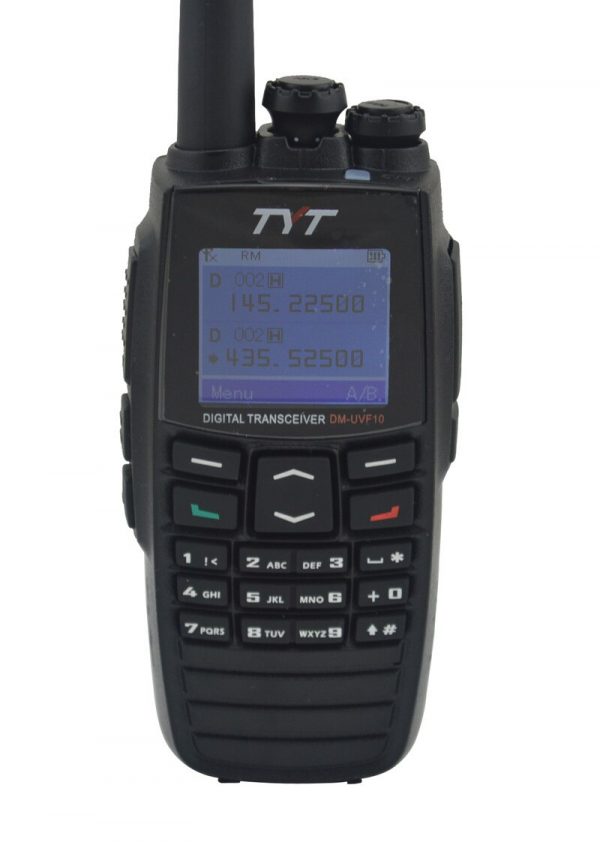 TYT DM-UVF10 Dual Band Digital GPS Walkie Talkie DPMR Ham Transceiver DTMF Two Way Radio - Image 4