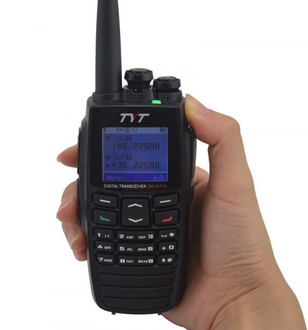 TYT DM-UVF10 Dual Band Digital GPS Walkie Talkie DPMR Ham Transceiver DTMF Two Way Radio - Image 6