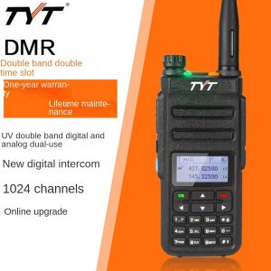 New TYT MD-760 DMR Digital Dual Band Walkie Talkie TYT MD760 Digital Radios