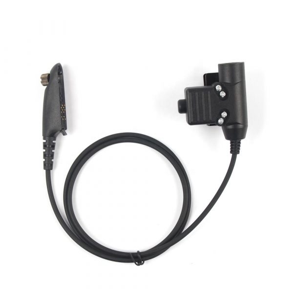 Earphone Adapter U94 PTT Tactical for Motorola GP140 GP320 GP328 GP338 GP340 etc - Image 2