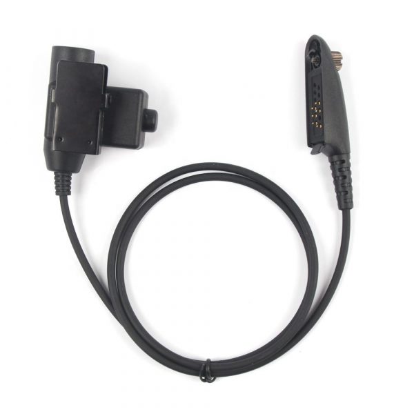 Earphone Adapter U94 PTT Tactical for Motorola GP140 GP320 GP328 GP338 GP340 etc