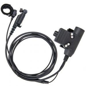 Finger Mic U94 Military Adapter U94 Tactical PTT for Hytera HYT PD600 PD602 PD602G PD605 PD660 etc