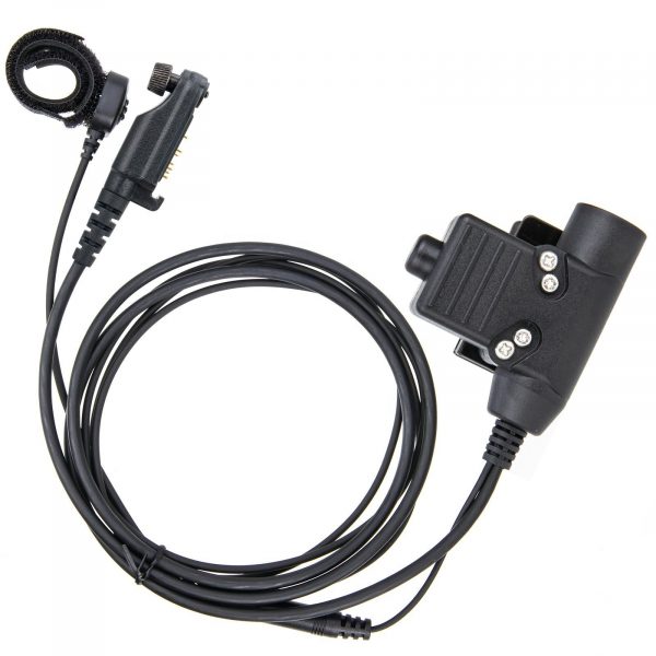 Finger Mic U94 Military Adapter U94 Tactical PTT for Hytera HYT PD600 PD602 PD602G PD605 PD660 etc
